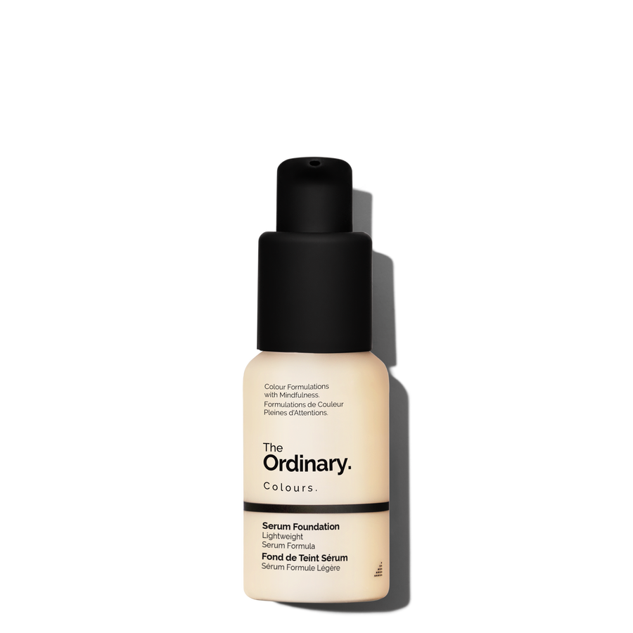 The Ordinary Serum Foundation lightweight pigment with moderate coverage