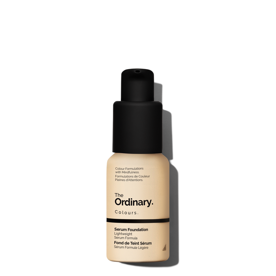 The Ordinary Serum Foundation lightweight pigment with moderate coverage